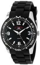 U.S. Polo Assn. Sport US9077 Black Rubber Analog