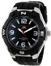 U.S. Polo Assn. Sport US9093 Black Silicone Analog