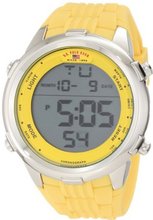 U.S. Polo Assn. Sport US9221 Yellow Silicone Digital