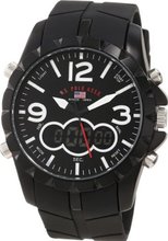 U.S. Polo Assn. Sport US9235 Black Analog Digital Strap
