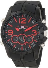 U.S. Polo Assn. Sport US9236 Black Analog Digital Strap