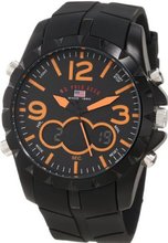 U.S. Polo Assn. Sport US9238 Black Analog Digital Strap
