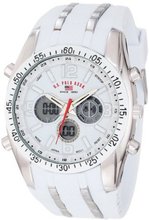 U.S. Polo Assn. Sport US9282 White Analog-Digital Chronograph