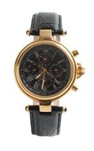 Astbury Automatic Gents Day Night Phase 24 Hour Blk/Gld