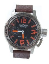 Dossenbach Black Mondial Manual Chronograph