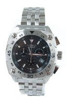 Dossenbach Stainless Steel Carbon Fibre Chrono Quartz