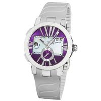 Ulysse Nardin 243103/3007 Executive Dual Time Purple Diamond Dial
