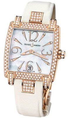 Ulysse Nardin Caprice Ladies 18K Rose Gold Diamonds Automatic 136-91AC/691