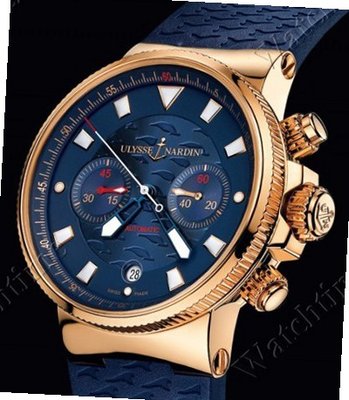 Ulysse Nardin Marine Collection Blue Seal (Maxi Marine Chronograph)