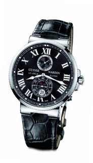 Ulysse Nardin Maxi Marine Chronometer Steel Black 263-67-42