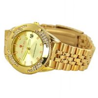 Charlie Jill  in Gold Dial 14K Gold Overlay with Swavorski Crystal Stone , Perfect Gift Idea