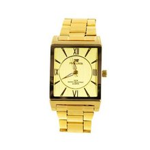 Fortune 'London' WAT1107MGD Gold Face Analog  for Gift, Apparel