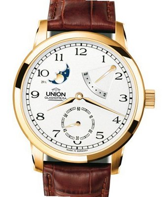 Union Glashütte Julius Bergter Edition Power reserve