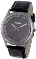 UNLISTED WATCHES UL1217 City Streets Round Gunmetal Grey Roman Numerals