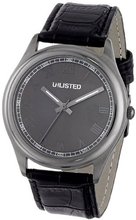 UNLISTED WATCHES UL1217 City Streets Round Gunmetal Grey Roman Numerals