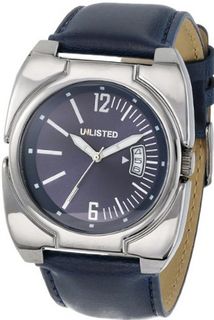 UNLISTED WATCHES UL5015KCP City Streets Grey Ion-Plated Case Black Dial Black Strap