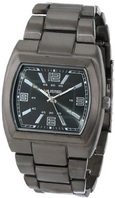 UNLISTED WATCHES UL5123 City Streets Triple Black Tonneau Case Dial Bracelet