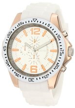 UNLISTED WATCHES UL5161KCP City Streets Rose Gold Case White Dial, Bezel and Strap