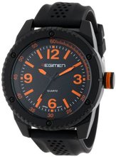 USMC Regimen RW1021 Black Analog with Black Dial and Orange Markings