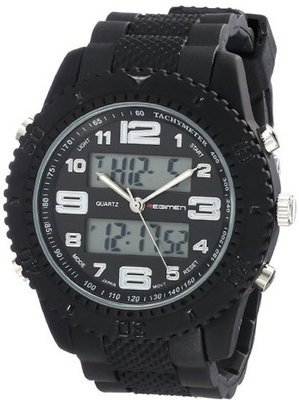 USMC Regimen RW1050 Black Analog-Digital Chronograph