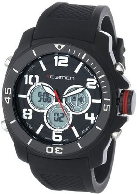 USMC Regimen RW1070 Black Analog-Digital Chronograph