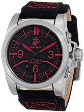 USMC Wrist Armor 37WA010501A Analog Display Swiss Quartz Black