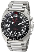 USMC Wrist Armor 37WA014001A Analog Display Swiss Quartz Silver