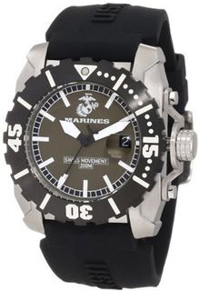 USMC Wrist Armor WA127 Stainless Steel Swiss Quartz