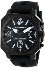 USMC Wrist Armor WA142 Stainless Steel Swiss Quartz