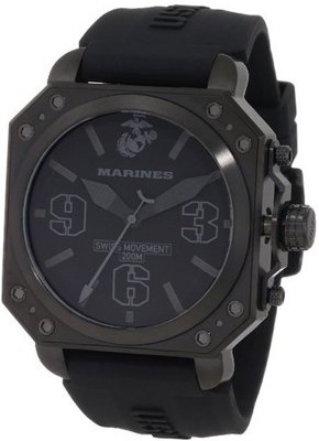 USMC Wrist Armor WA143 Stainless Steel Swiss Quartz