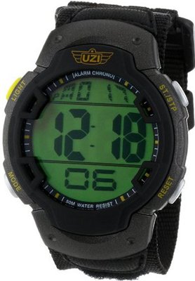 Uzi Uzi-89-N The Guardian Black Nylon Strap