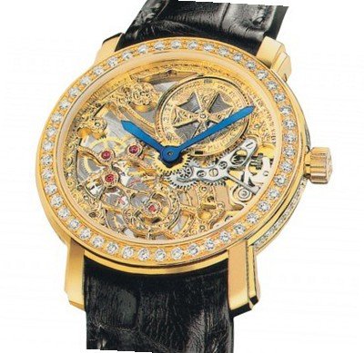 Vacheron Constantin Malte Malte squelette sertie pour dame