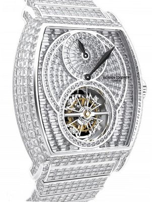 Vacheron Constantin Malte Malte Tourbillon Régulateur Haute Joaillerie with invisible frame