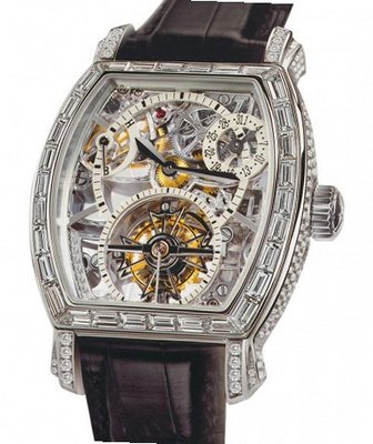 Vacheron Constantin Malte Tourbillon Malte Squelette Serti
