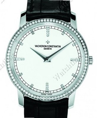 Vacheron Constantin Patrimony Patrimony Tradtitionelle with Diamonds