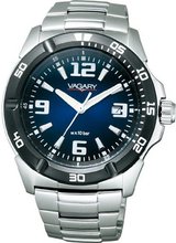 VAGARY diver design: VC0-018-71 - Face Limited edition original color Blue Japan]