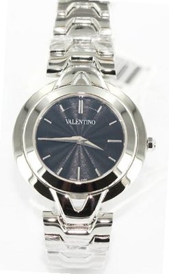 Valentino es in Black & Silver Tone
