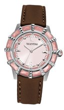 Valentino V54SBQ9797S497 Eden Brown/Pink Stainless Steel