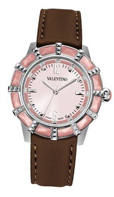 Valentino V54SBQ9797S497 Eden Brown/Pink Stainless Steel