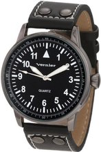 Vernier VNR1077BK Easy Read Polyurethane Strap Quartz