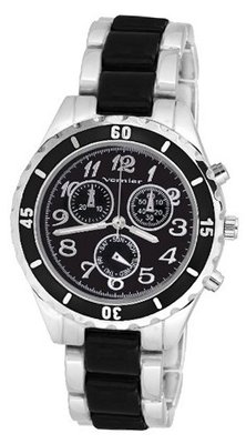 Vernier VNR11002 Round Glossy Chrono-Look Fashion