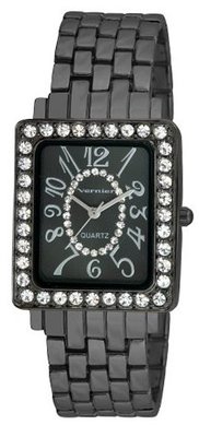 Vernier VNR11007 Rectangular Crystal Bezel Bracelet Fashion