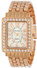 Vernier VNR11008-RG Square Rose-Tone Bracelet