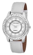 Vernier VNR11011 Round Baguette Bezel Strap Fashion