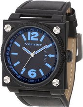 Vernier VNR11082BU Bold Fashion Polyurethane Strap Quartz