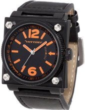 Vernier VNR11082OR Bold Fashion Polyurethane Strap Quartz