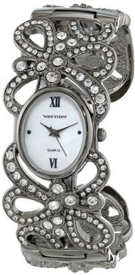 Vernier VNR1114 Ribbon Pattern Quartz Bangle