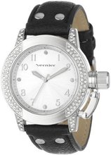 Vernier VNR11148 Crystal Bezel Crown-Protector Strap