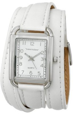 Vernier VNR11153WT Vernier Analog Display Japanese Quartz White