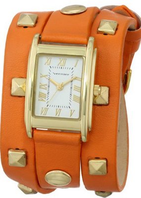 Vernier VNR11155OG Vernier Analog Display Japanese Quartz Orange